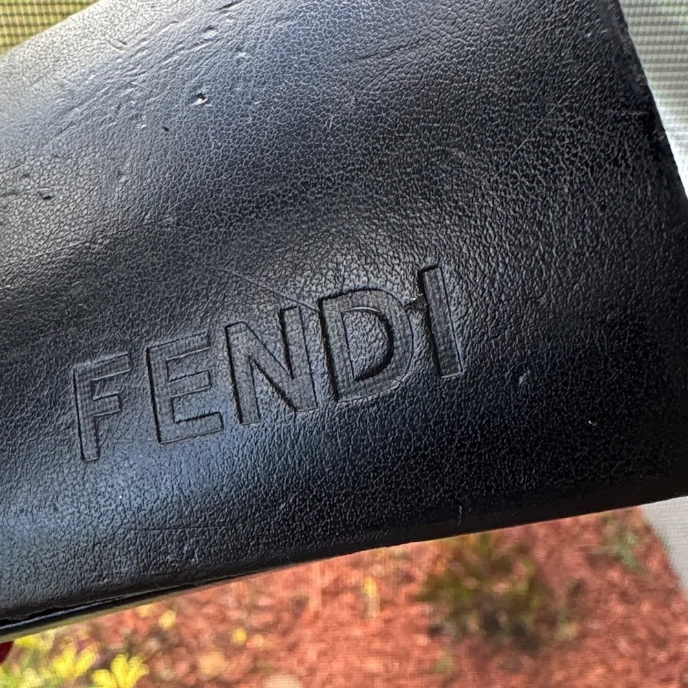 Fendi Red Sunglasses with original COA card & case